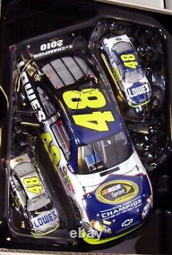 124 164 Action 2010 #48 Lowe's Jimmie Johnson 5x Sprint Cup Champion 3 Car Set