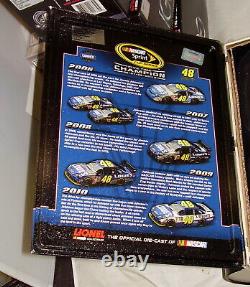 124 164 Action 2010 #48 Lowe's Jimmie Johnson 5x Sprint Cup Champion 3 Car Set