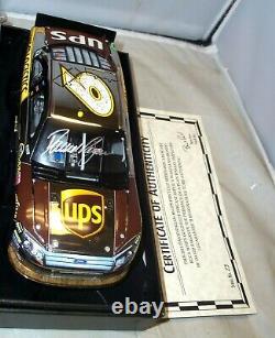 124 2011 Action Rcca White Gold Elite 6 Ups Daytona Win David Ragan Autographed