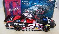 124 Action 1997 #3 Goodwrench Daytona 500 Crash Car Dale Earnhardt Sr Donor Box