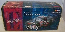 124 Action 1997 #3 Goodwrench Daytona 500 Crash Car Dale Earnhardt Sr Donor Box