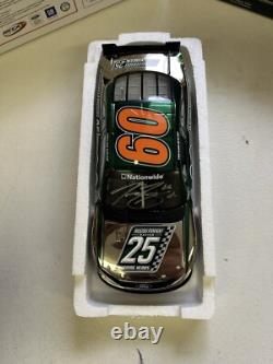 124 Action 2012 #60 Roush Fenway 25th Ann Trevor Bayne Color Chrome Autographed