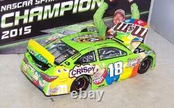 124 Action 2015 #18 M&m's Crispy Sprint Cup Series Champion Kyle Busch 1/2749
