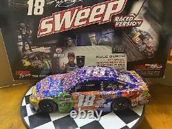 124 Action 2017 #18 M&m Caramel Kyle Busch Bristol Sweep 3 Car Set Raced Win
