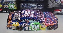 124 Action 2017 #18 M&m Caramel Kyle Busch Bristol Sweep 3 Car Set Raced Win