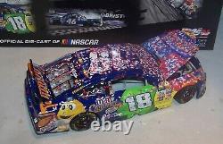 124 Action 2017 #18 M&m Caramel Kyle Busch Bristol Sweep 3 Car Set Raced Win