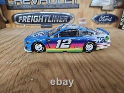 124 Action 2018 #12 Ppg Paints Ford Ryan Blaney Autographed