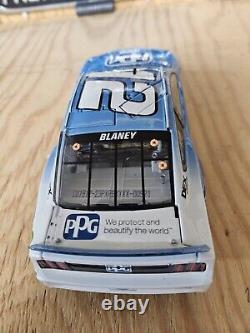 124 Action 2018 #12 Ppg Paints Ford Ryan Blaney Autographed