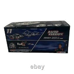 124 Scale Denny Hamlin #11 FedEx Express Raced Version Diecast Vehicle 2008