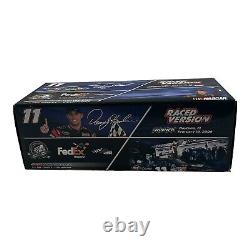124 Scale Denny Hamlin #11 FedEx Express Raced Version Diecast Vehicle 2008