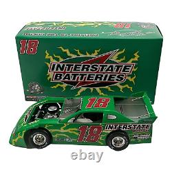124 Scale Kyle Busch #18 Interstate Batteries Diecast Nascar Dirt Car 2008
