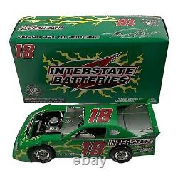 124 Scale Kyle Busch #18 Interstate Batteries Diecast Nascar Dirt Car 2008