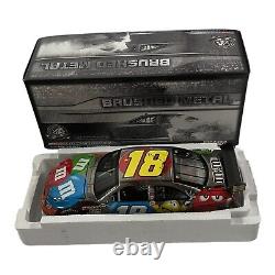 124 Scale Kyle Busch #18 M&M's Brushed Metal Diecast Nascar Vehicle Action 2009