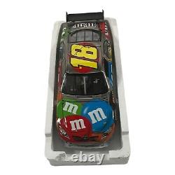 124 Scale Kyle Busch #18 M&M's Brushed Metal Diecast Nascar Vehicle Action 2009
