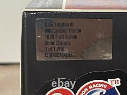 1978 Dale Earnhardt Cardinal Tractor Ford Torino Chrome Action 1/24 DIN# 1196
