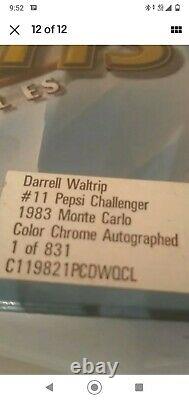 1983 Autograph Darrell Waltrip 1/24 Diecast