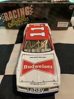 1984 Darrell Waltrip Autographed #11 Budweiser Chevrolet 1/24