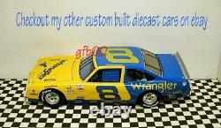 1985 Dale Earnhardt #8 Wrangler Pontiac Ventura 1/24 Custom Nascar Historic