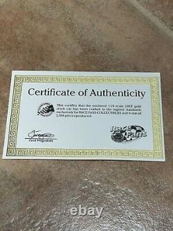 1990 Dale Earnhardt Goodwrench Champion Gold Chrome NASCAR Action 1/24 RFO QVC