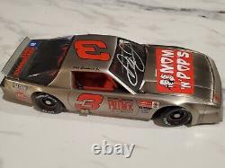 1994 Dale Earnhardt Jr SIGNED Sirloin Mom & Pops Silver LATE MODEL DIECAST 1/24