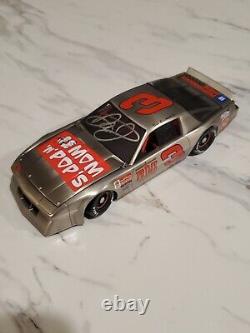 1994 Dale Earnhardt Jr SIGNED Sirloin Mom & Pops Silver LATE MODEL DIECAST 1/24