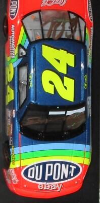1994 JEFF GORDON #24 DUPONT CHARLOTTE WIN DUAL AUTOGRAPHED CAR#271/276 WithCOA