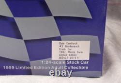 1997 1/24 Scale Action #3 Dale Earnhardt Goodwrench CRASH CAR Limited Edition