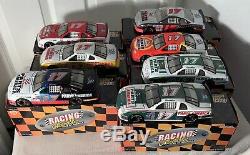1997 Action 25th Anniversary 7 Car Set 124 Diecast NASCAR Darrell Waltrip #17