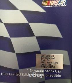 1997 Dale Earnhardt #3 GM Goodwrench CRASH CAR Nascar Action 124 VERY RARE