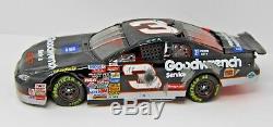 1997 Dale Earnhardt Elite # 3 Goodwrench RACED VERSION Action 124 Wrecked Rare