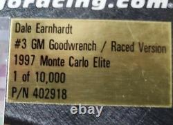 1997 Dale Earnhardt Sr 3 GM Goodwrench Raced Version Crash Car 1/24 Diecast