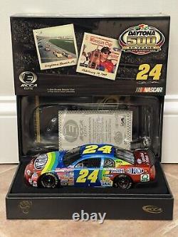 1997 Jeff Gordon DuPont Daytona 500 Win Action Elite Liquid Color NASCAR 1/24