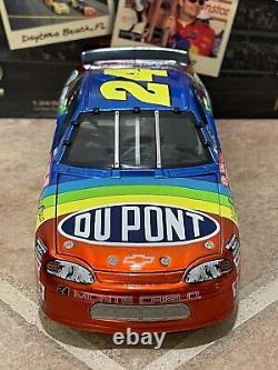 1997 Jeff Gordon DuPont Daytona 500 Win Action Elite Liquid Color NASCAR 1/24