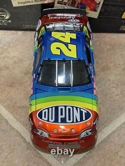 1997 Jeff Gordon DuPont Daytona 500 Win Action Elite Liquid Color NASCAR 1/24