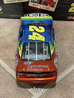 1997 Jeff Gordon DuPont Daytona 500 Win Action Elite Liquid Color NASCAR 1/24