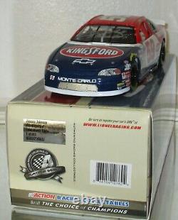 1998 Jimmie Johnson #59 Kingsford Autographed Car Awesome