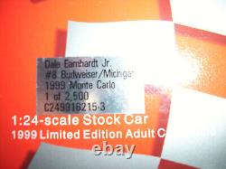 1999 Cwb 5 Car Set 1/24 Earnhardt Jr Richmond Michigan Atlanta New Hampshire