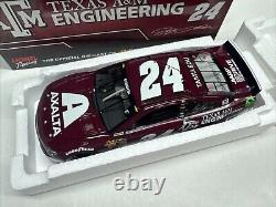 1/24 2014 Jeff Gordon #24 Axalta Texas A&M NEW READ