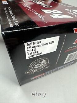 1/24 2014 Jeff Gordon #24 Axalta Texas A&M NEW READ
