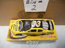 1/24 Action 2005 nascar #33 Tony Raines Outdoor Channel Chevy dual Autograph