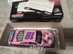 1/24 Action Lionel 2010 #18 Kyle Busch Z Line Pink Kimmy Autographed