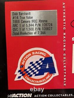 1/24 Dale Earnhardt Sr #14 Budweiser Green 1988 Iroc Action Nascar Diecast