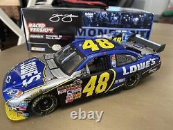 1/24 Jimmie Johnson #48 Lowe's Richmond Win Cot 2007 Action Nascar Diecast