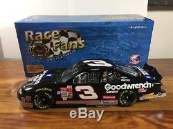 2001 Action QVC DALE EARNHARDT #3 Goodwrench with Sonic Last Diecast Nascar 1/24