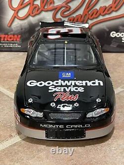 2001 Dale Earnhardt Goodwrench With Sonic Daytona 500 Last Ride NASCAR Action 1/18