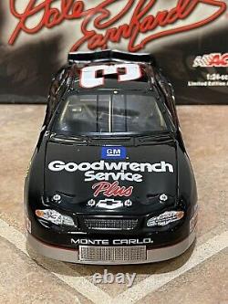 2001 Dale Earnhardt Goodwrench With Sonic Daytona 500 Last Ride NASCAR Action 1/24