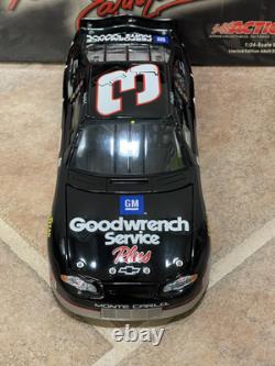 2001 Dale Earnhardt Goodwrench With Sonic Daytona 500 Last Ride NASCAR Action 1/24