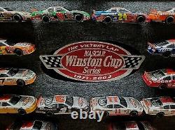 2003 ACTION Winston Cup 164 Victory Lap NASCAR DIE-CAST & Oak Display Case