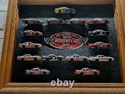 2003 ACTION Winston Cup 164 Victory Lap NASCAR DIE-CAST & Oak Display Case