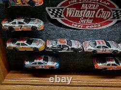 2003 ACTION Winston Cup 164 Victory Lap NASCAR DIE-CAST & Oak Display Case